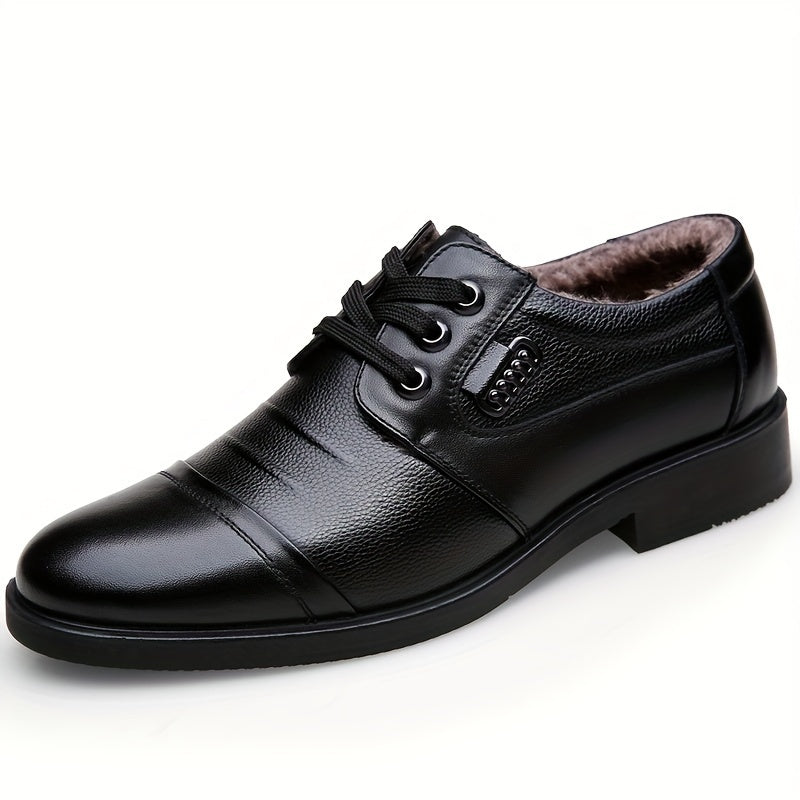 Winterschuhe Herren | Gefütterte Schnürschuhe Mit Niedrigem Schnitt