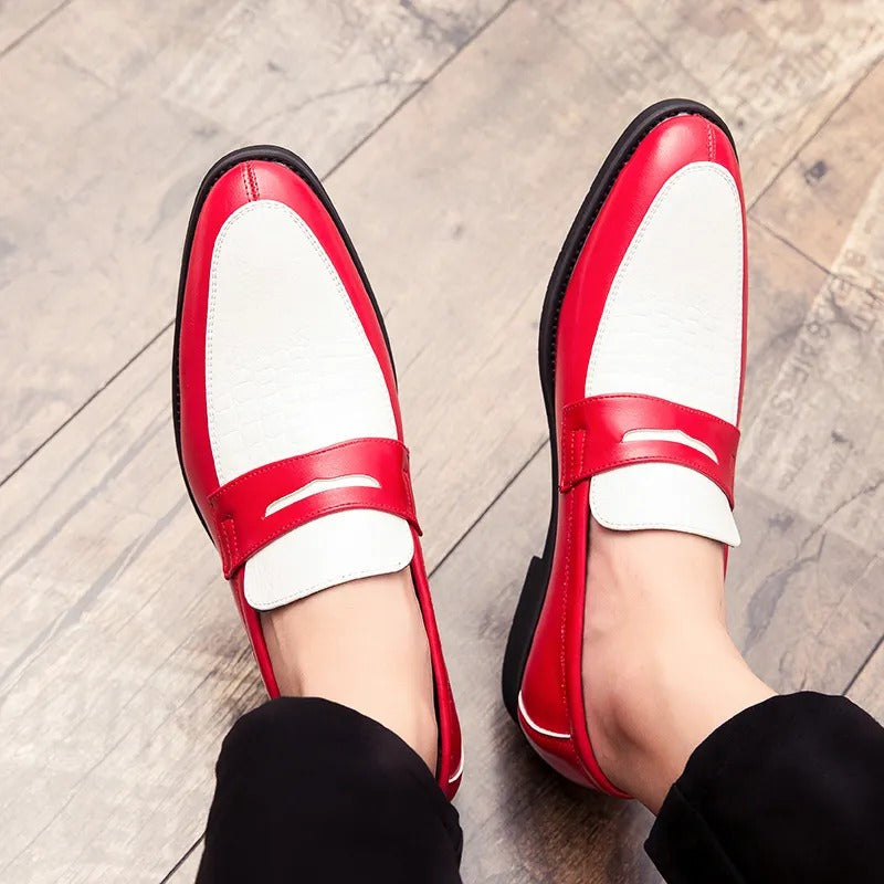 Klassische Leder Loafer für Männer