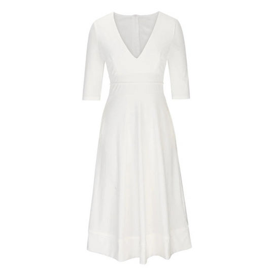 Damen Elegantes Midi Abendkleid | Glamourös für Hochzeiten