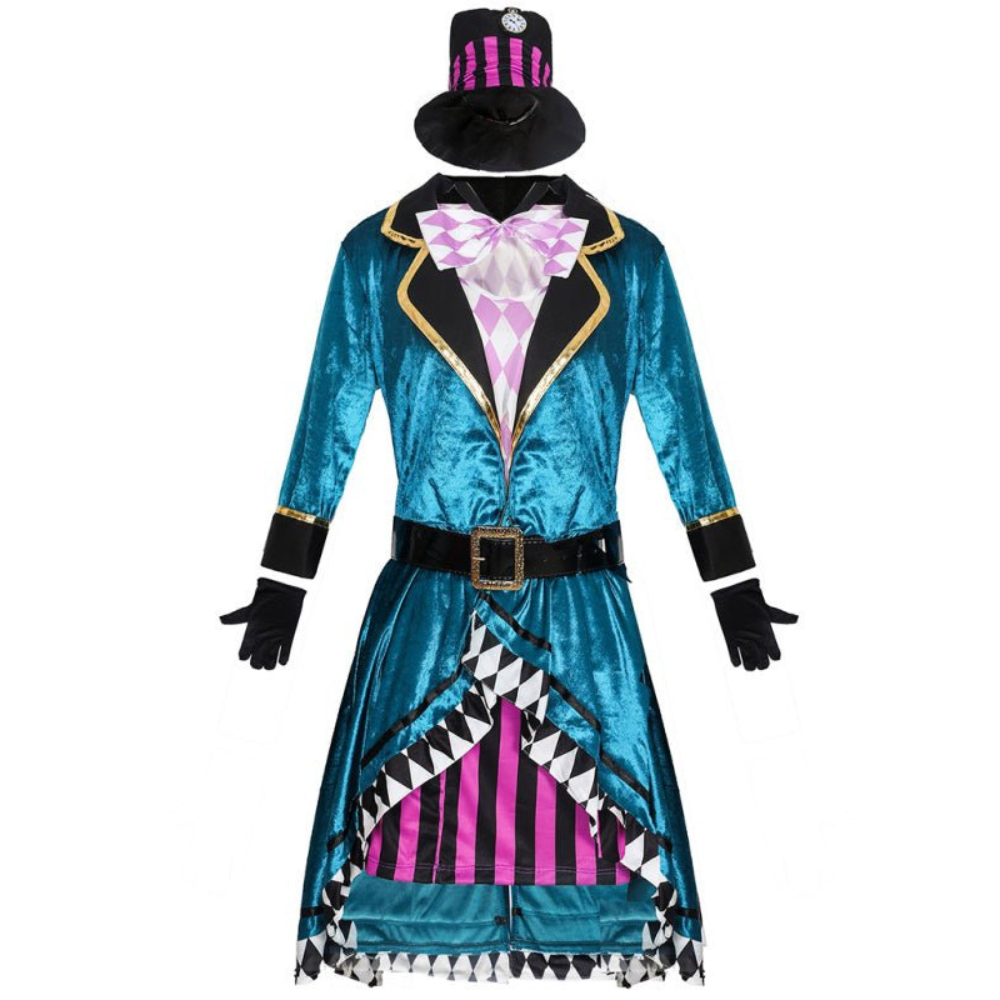 Damen Halloween Kostümset | Jacke mit Minirock Zweiteiler