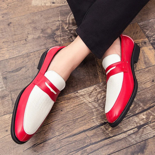 Klassische Leder Loafer für Männer