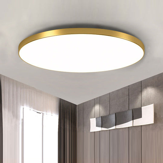 Deckenleuchte Flach Rund | LED Beleuchtung