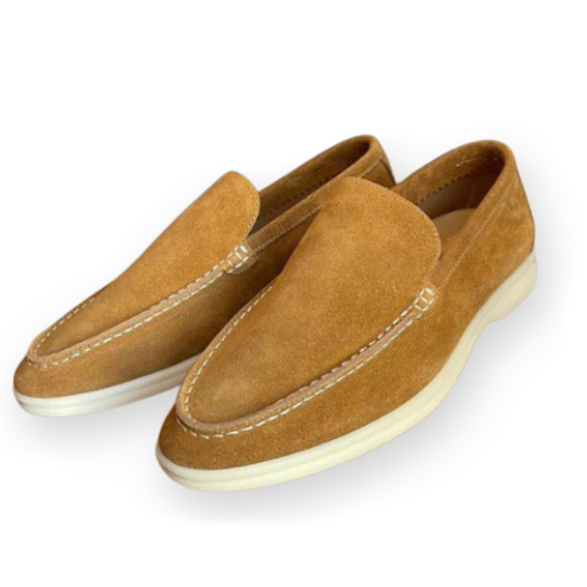 Loafer aus Wildleder mit Naht für Herren