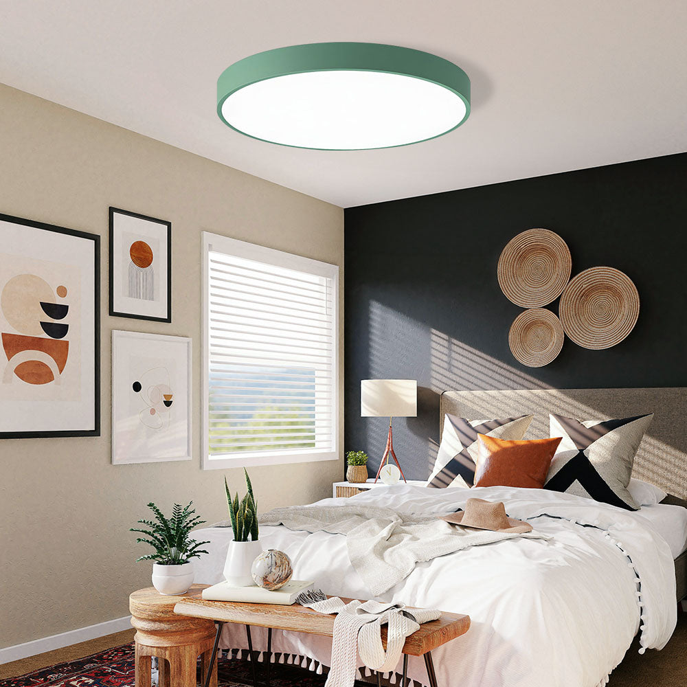 Deckenleuchte LED Rund | Flache Deckenlampe
