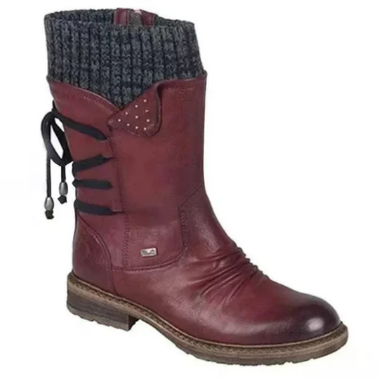 Winter Stiefelette Damen Warm Gefüttert | Komfort Rutschfest