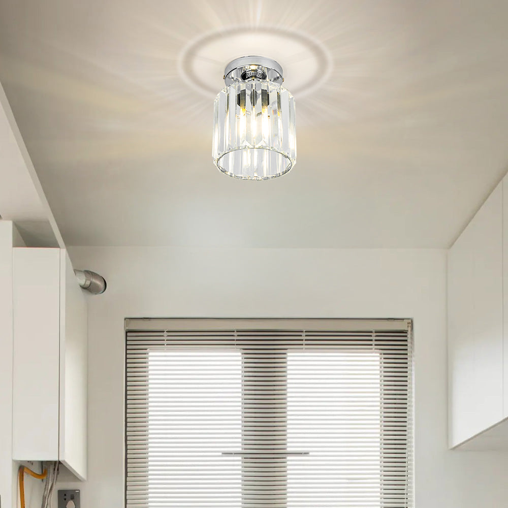 Kristall Deckenleuchte | Runde Deckenlampe