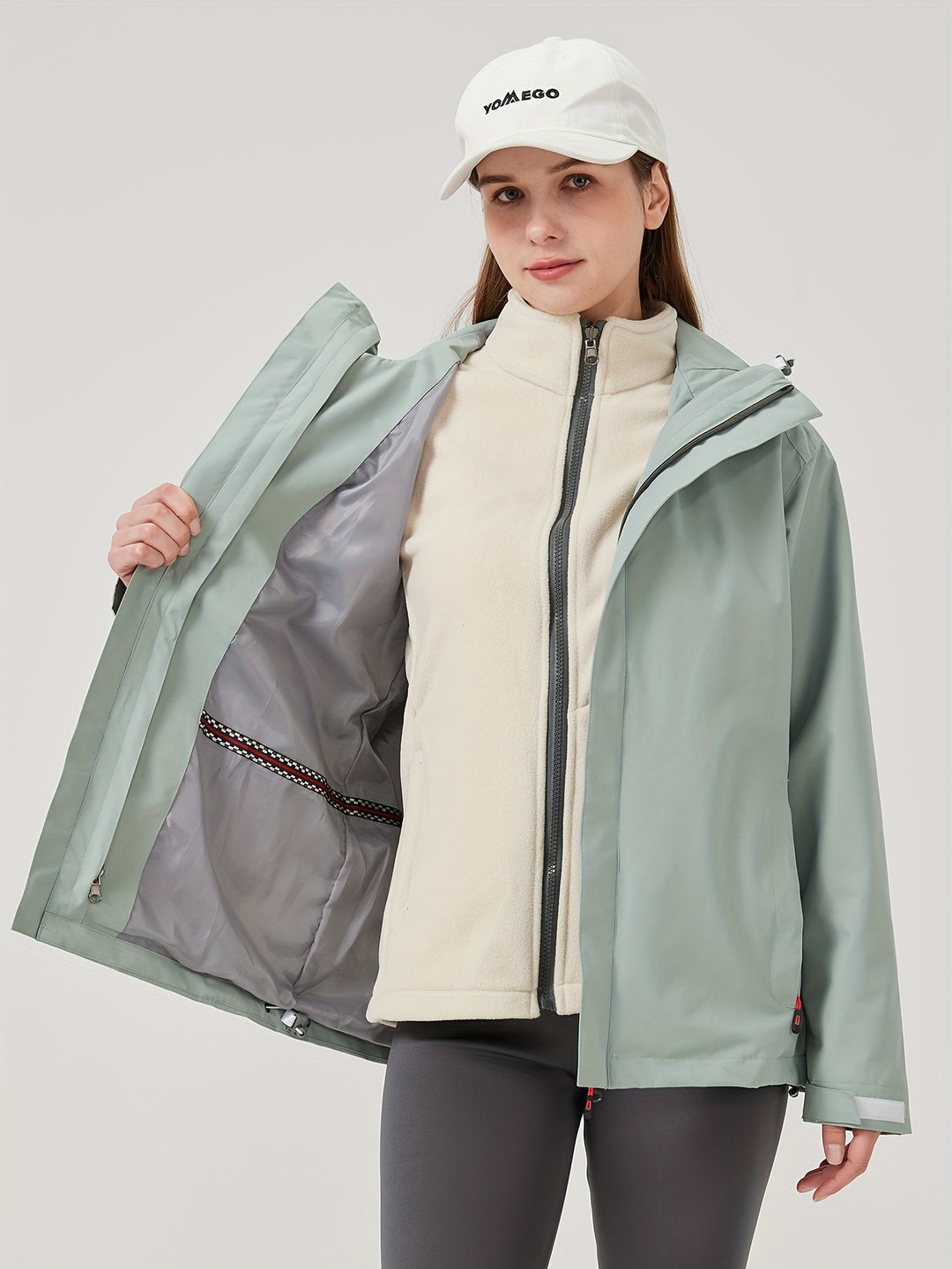Damen Skijacke Winter | Sportlich mit Kapuze