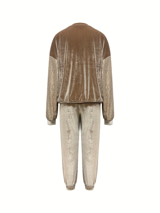 Set aus Pullover und Hose für Frauen