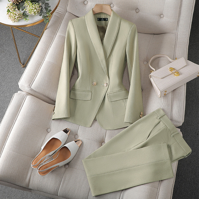 Damen Figurbetonter Blazer | Klassisch Zeitlos Mit Knopfdetails