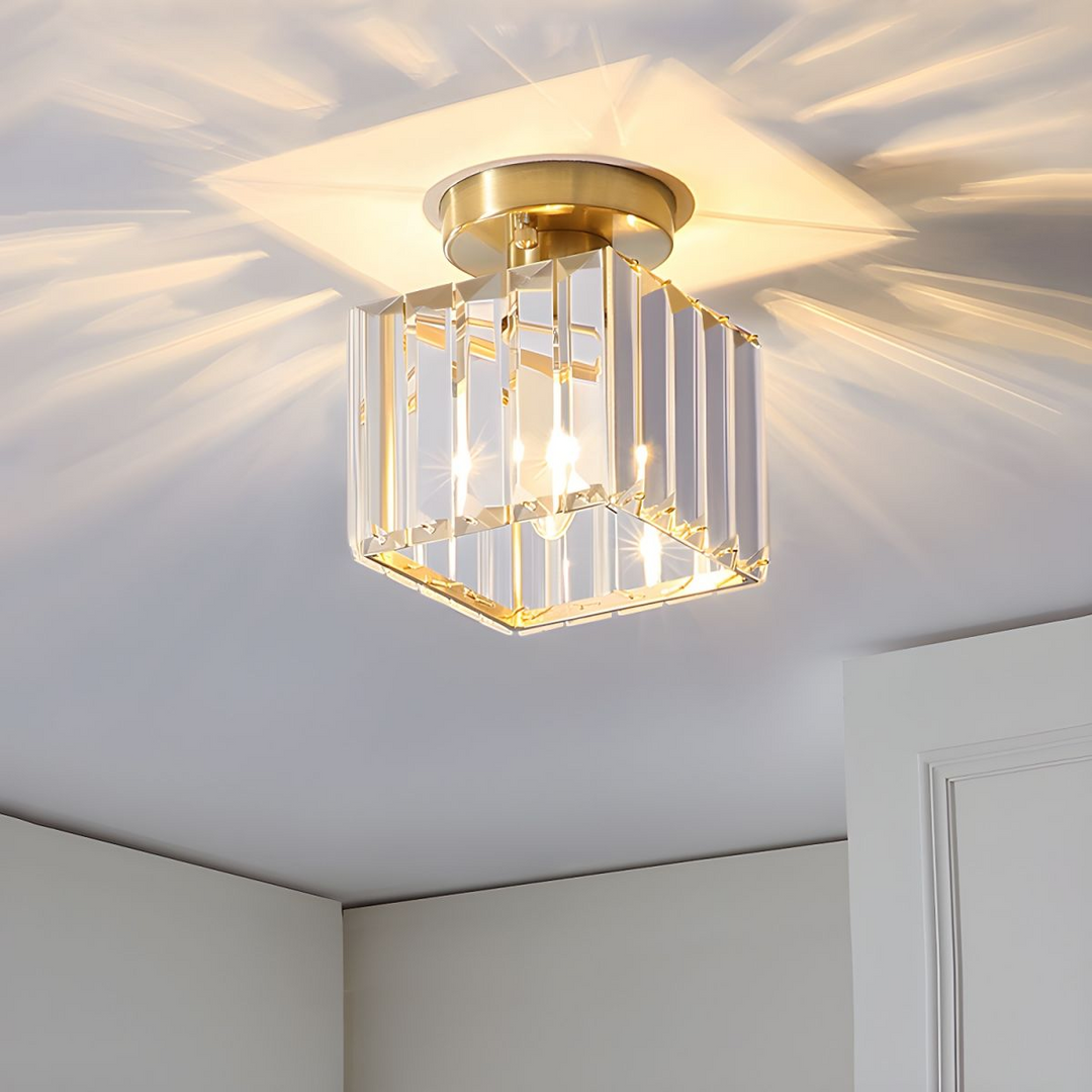 Kristall Deckenleuchte | Runde Deckenlampe