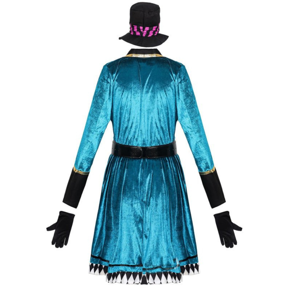 Damen Halloween Kostümset | Jacke mit Minirock Zweiteiler