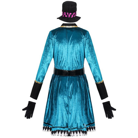 Damen Halloween Kostümset | Jacke mit Minirock Zweiteiler