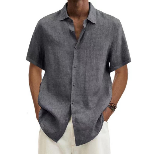 Herren Stilvolles Kurzarmhemd | Bequem und Elegant