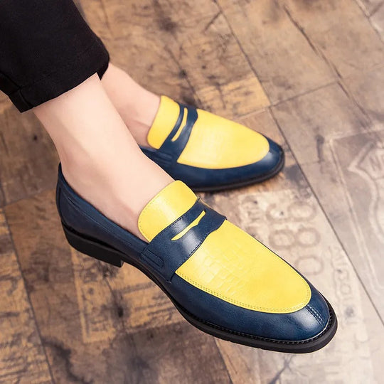 Klassische Leder Loafer für Männer