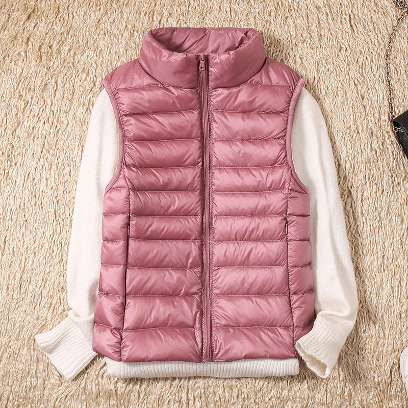 Damen Ärmelweste Für Herbst Und Winter | Weste Damen Mit Reißverschluss