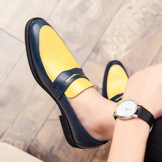 Klassische Leder Loafer für Männer