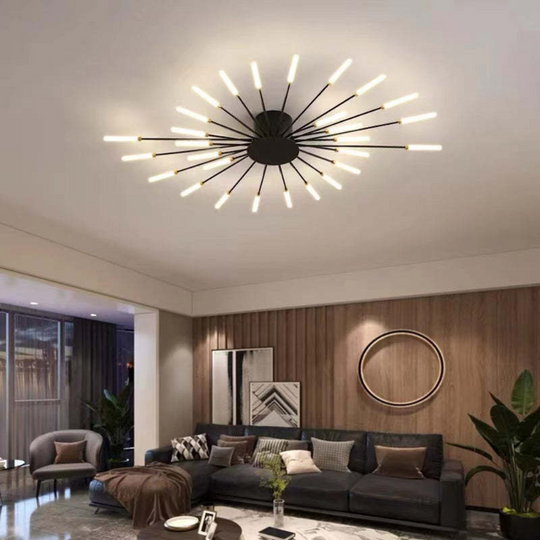 Wohnzimmer Nordische LED Deckenleuchte | Mehrflammig Feuerwerks-Design