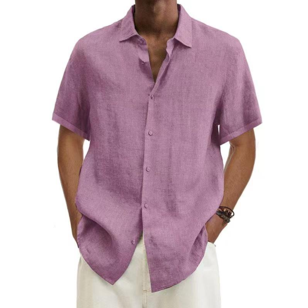 Herren Stilvolles Kurzarmhemd | Bequem und Elegant