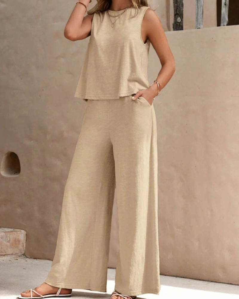 Damen Lässiges Twin Set | Elegant und Vielseitig