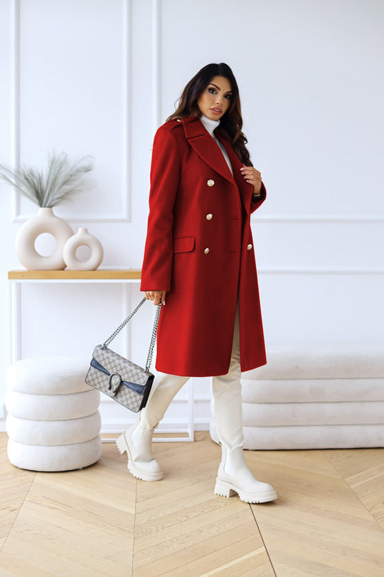 Trenchcoat Damen Klassisch | Lang Wintermantel Elegant