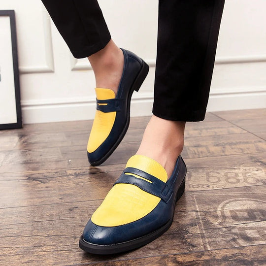 Klassische Leder Loafer für Männer