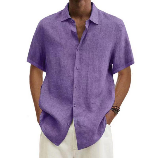 Herren Stilvolles Kurzarmhemd | Bequem und Elegant