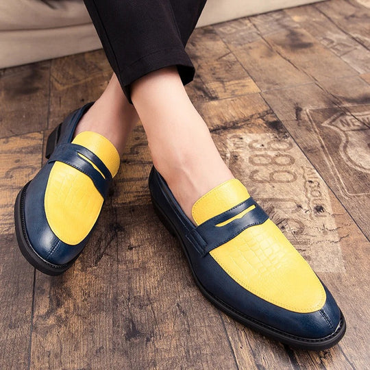 Klassische Leder Loafer für Männer