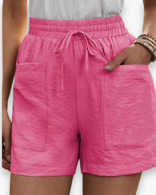 Damen Bequeme Freizeit Shorts | Mit Taschen