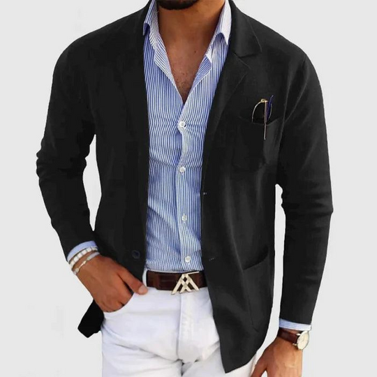 Herren Klassische Strickjacke Mit Taschen | Langärmelig