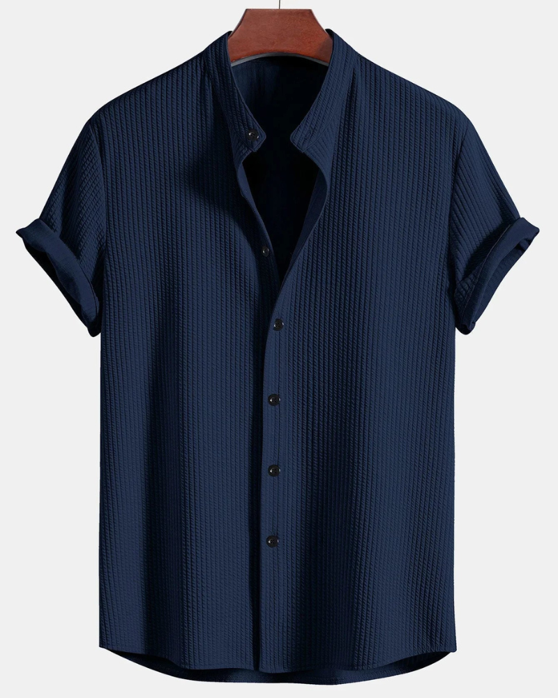 Herren Elegantes Polo Shirt | Atmungsaktiv mit Stehkragen