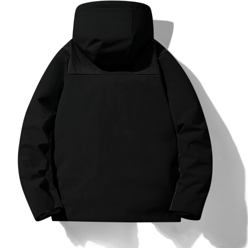 Damen Winter Skijacke | Outdoor Kapuzenjacke mit Taschen