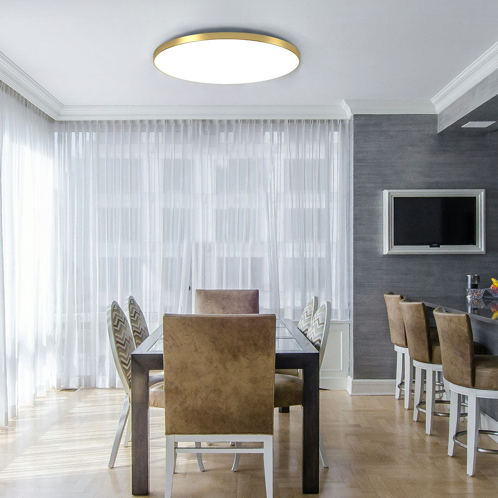 Deckenleuchte Flach Rund | LED Beleuchtung