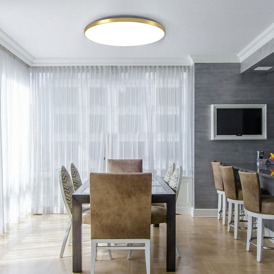 Deckenleuchte Flach Rund | LED Beleuchtung