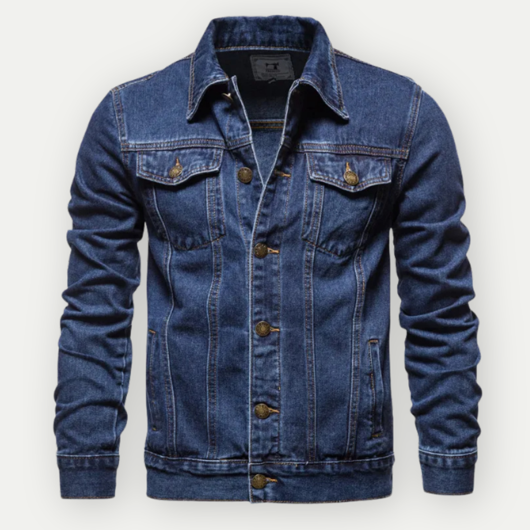 Herren Jacke im Jeansstil | Übergangsjacke Trucker-Look