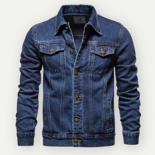 Herren Jacke im Jeansstil | Übergangsjacke Trucker-Look