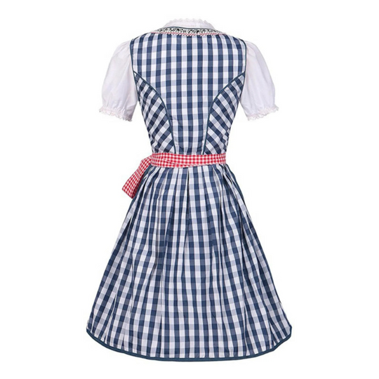 Damen Elegantes Festliches Dirndl Kleid | Midi