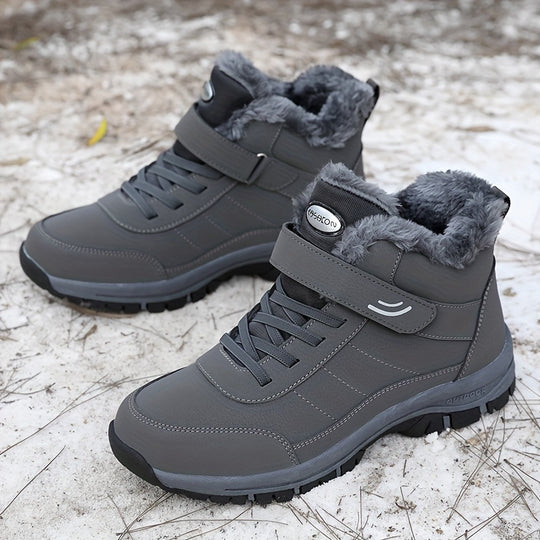 Winterschuhe Unisex Stiefel | Knöchelhoch mit Seitlichem Riemen