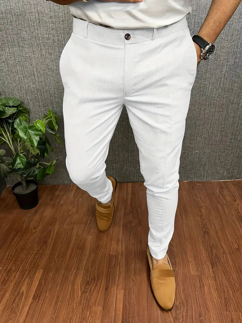 Herren Hose Schmal Geschnitten | Stretch Tapered