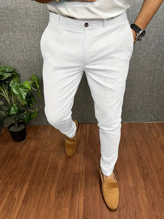 Herren Hose Schmal Geschnitten | Stretch Tapered