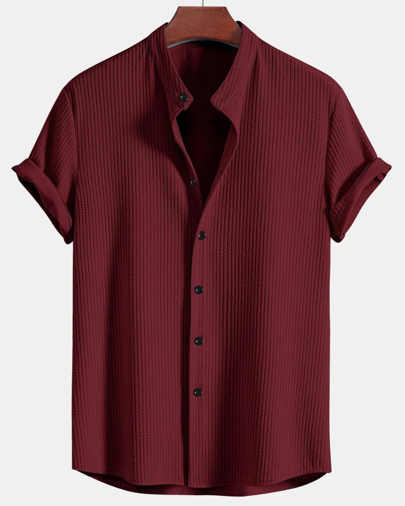 Herren Elegantes Polo Shirt | Atmungsaktiv mit Stehkragen