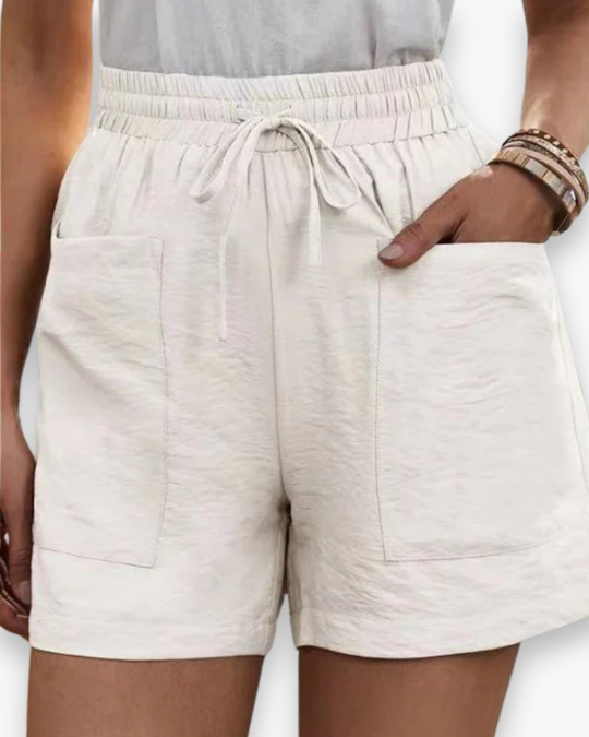 Damen Bequeme Freizeit Shorts | Mit Taschen