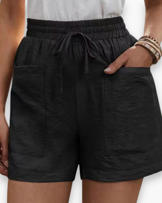 Damen Bequeme Freizeit Shorts | Mit Taschen