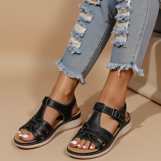 Damen Bequeme Plattform-Sandalen | Outdoor Komfort