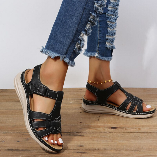 Damen Bequeme Plattform-Sandalen | Outdoor Komfort