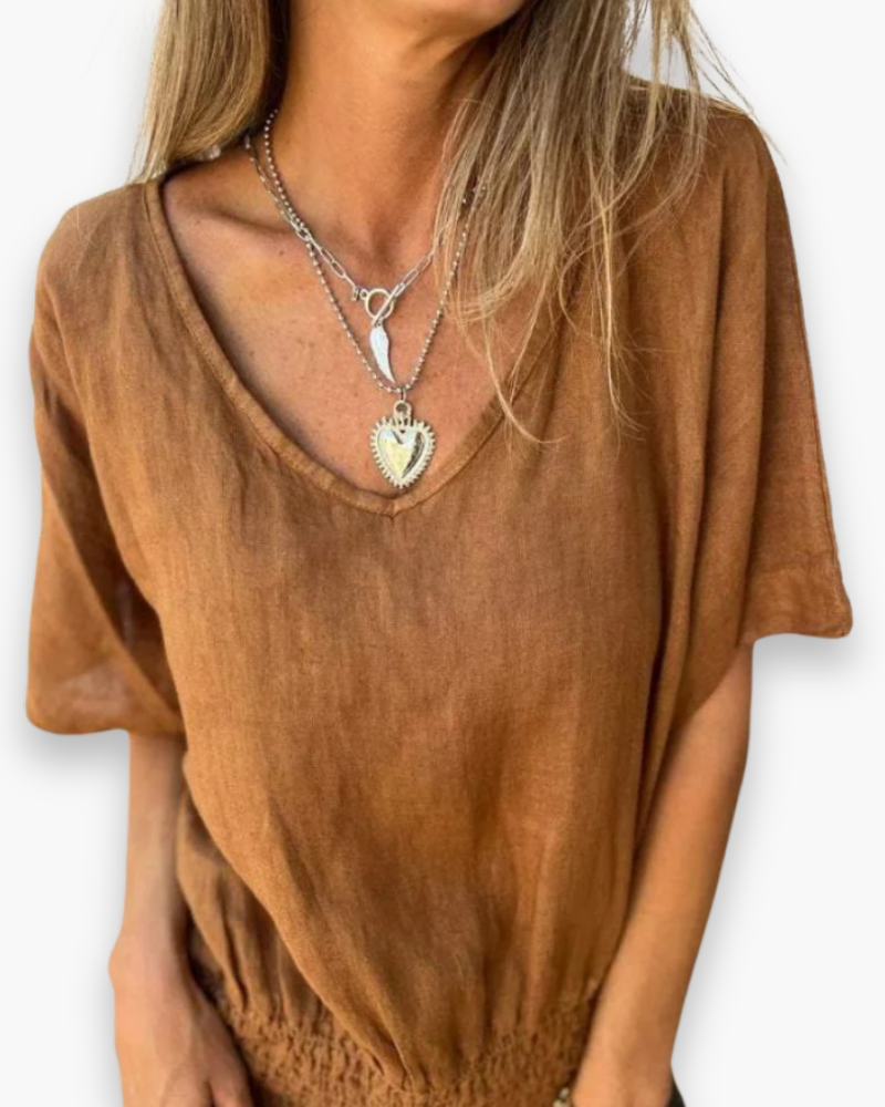 Damen Entspanntes Sommer Top | Vielseitig Tank Top