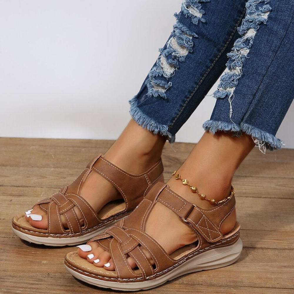 Damen Bequeme Plattform-Sandalen | Outdoor Komfort