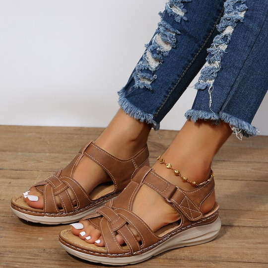 Damen Bequeme Plattform-Sandalen | Outdoor Komfort