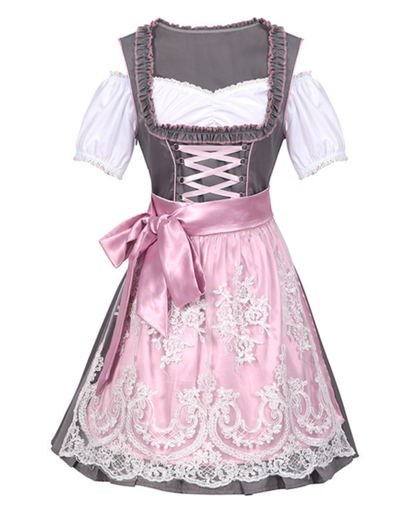 Damen Verspieltes Dirndl Kleid | Festlich