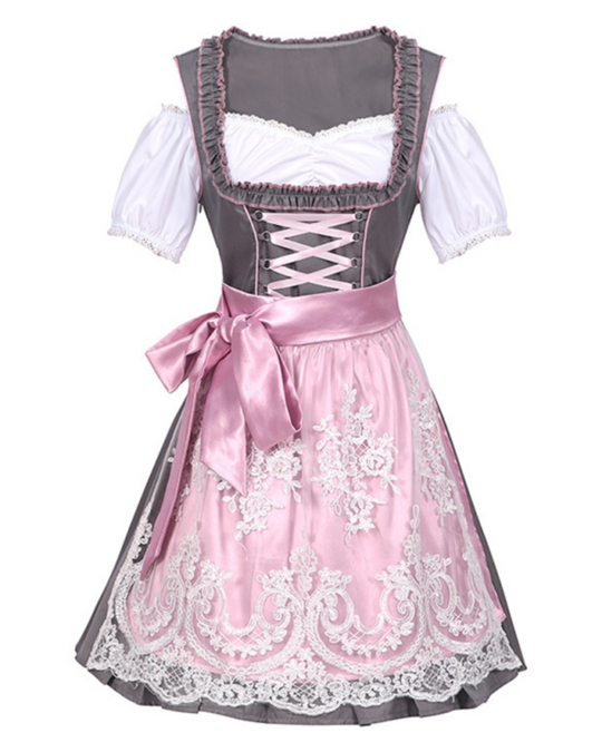 Damen Verspieltes Dirndl Kleid | Festlich
