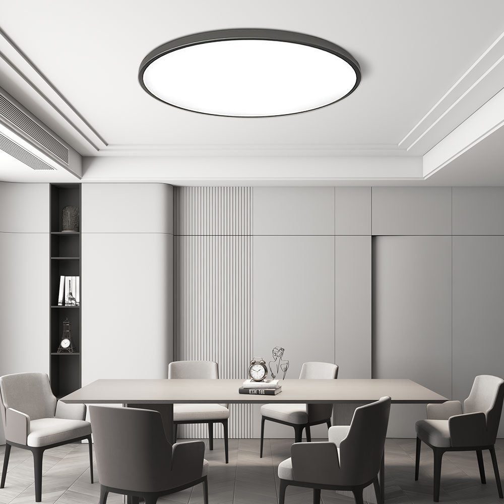 Deckenleuchte Flach Rund | LED Beleuchtung